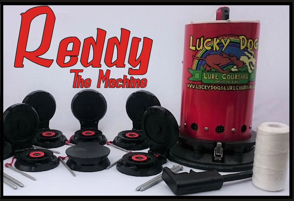 "Reddy" Commercial Dog Lure Coursing FastCAT Two Machine Kit